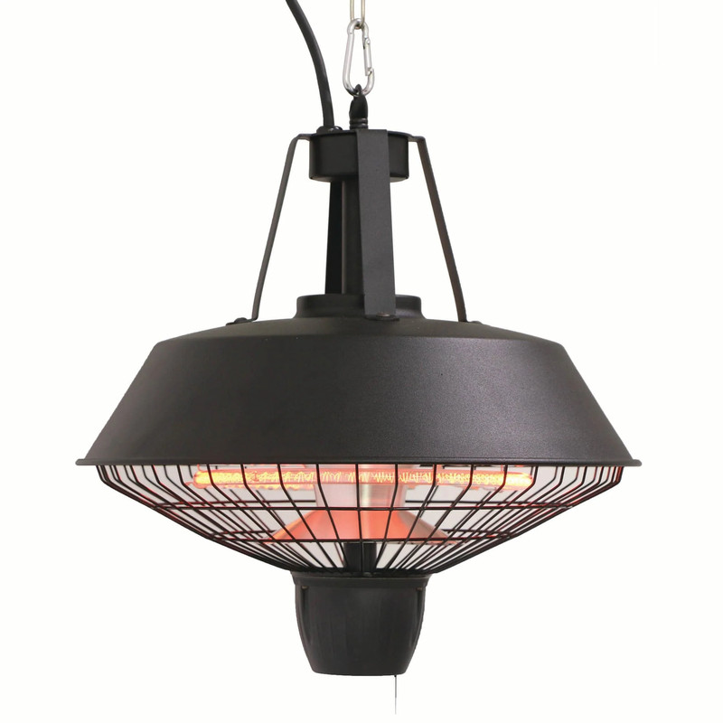 Infrared Electric Retro Style Outdoor Heater - Hanging